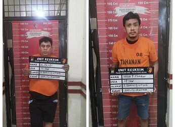 Dua pelaku curanmor diringkus polisi dan satu orang ditembak. (Foto Ist)