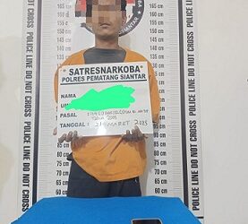 Tersangka RH beserta barang bukti sudah diamankan di Sat Resnarkoba Polre Pematangsiantar