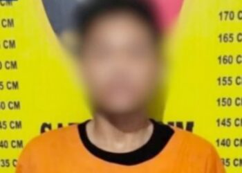 Tersangka cabul, RANP alias Robi sudah ditahan Sat Reskrim Polres Pematangsiantar