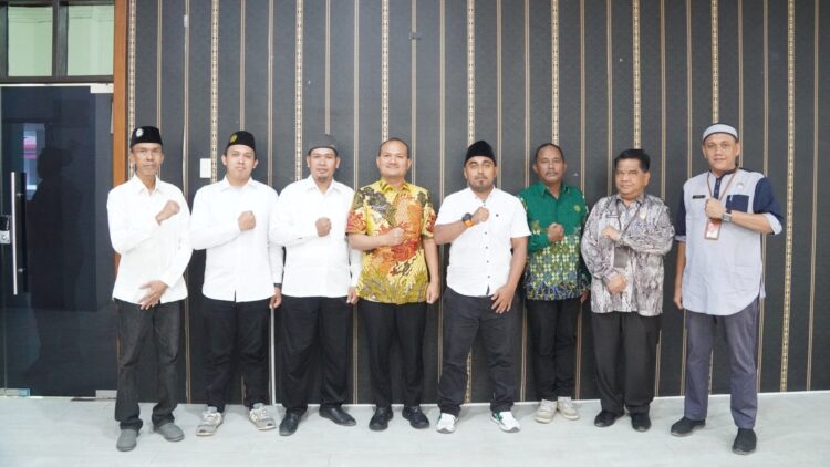 Wali Kota Tanjung Balai Mahyaruddin Salim menerima audiensi Lazismu
