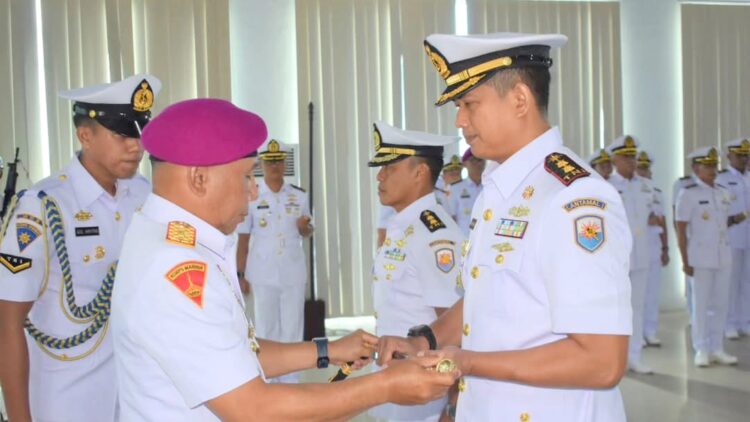 Letkol Laut (P) Agung Dwi HD Resmi Menjabat Lanal TBA Gantikan Letkol Laut (P) Wido Dwi Nugraha, SE MTr Opsla