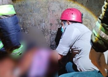 Dua unit kos-kosan di Jalan Jamin Ginting, Gg Keluarga, Kelurahan Padang Bulan, Kecamatan Medan Baru yang menewaskan dua anak-anak. (Foto Ist)