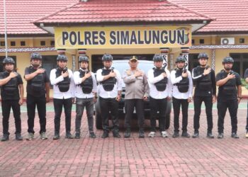 Kapolres Simalungun AKBP Marganda Aritonang, S.H., S.I.K., M.M secara resmi membentuk Tim LASER (Lacak dan Sergap)