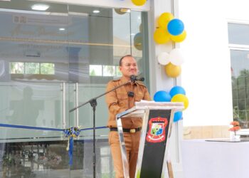 Wali Kota Tanjungbalai, Mahyaruddin Salim resmikan gedung baru Dinas PUPR