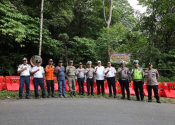 Dishub Sumut Pasang Pembatas Jalan dan Rumbles Strip di Lokasi Rawan Kecelakaan