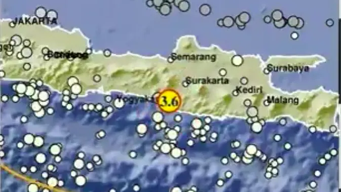 Gempa M 3,6 Guncang Bantul, Warga Diminta Tetap Waspada