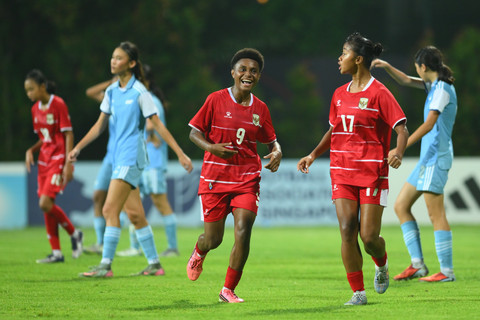 Timnas Wanita U-17 Indonesia Hancurkan Singapura 5-0, Lolos ke Piala Asia 2027
