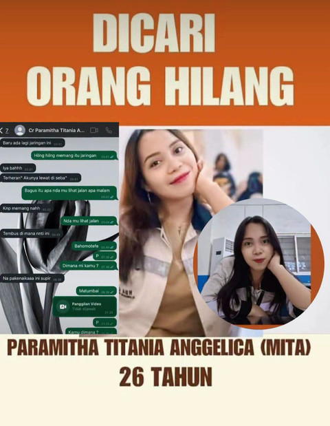 Polisi Ungkap Pembunuhan Paramita, Wanita Wajo yang Hilang Dua Tahun