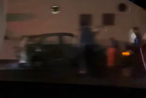 Toyota Rush Terbakar di Tol Japek Arah Bekasi, Lalu Lintas Padat