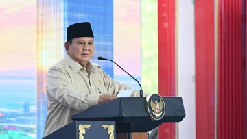 Prabowo Bantah Prediksi Kolaps, Sebut Masa Depan RI Cerah