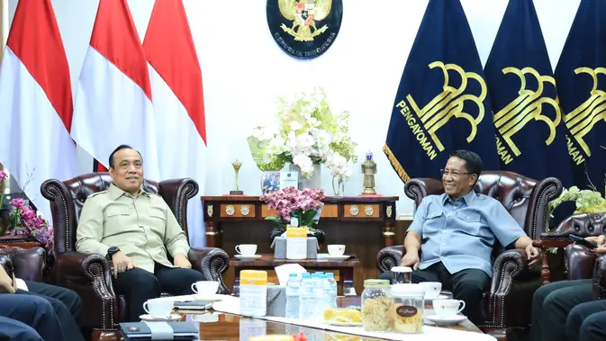 Kepala BRAN Temui Menteri Hukum Bahas Sinergi Regulasi Riset