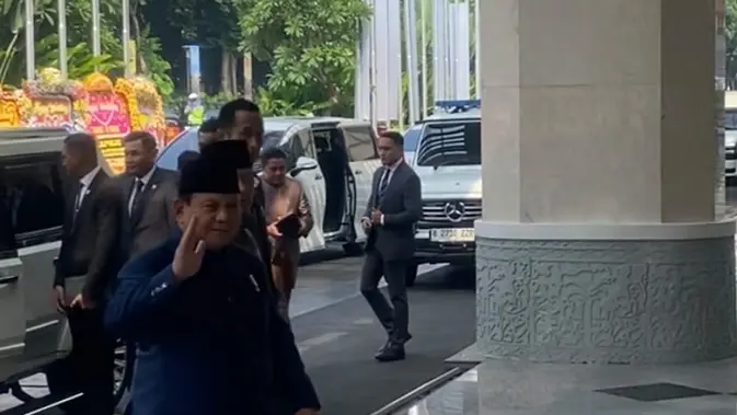 Presiden Prabowo Hadiri Akad Nikah Rizky Irmansyah dengan Chika Yenalovi