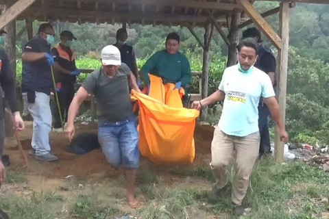 Sopir Taksi Online Sumedang Tewas Terkubur di Kebun Teh