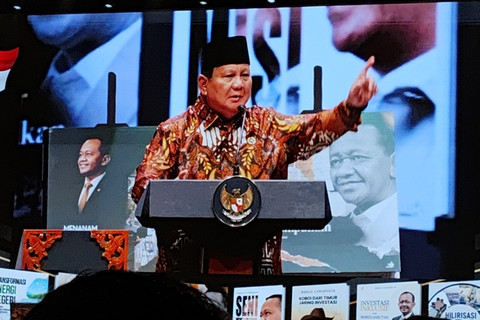 Hadiri Peluncuran Buku Bahlil Lahadalia, Prabowo Kenang Masa sebagai Alumni Golkar
