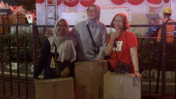 Tiga Peserta Raih Kompor dalam Kuis HUT ke-81 RI di Bundaran HI