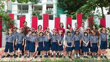 Festival Merah Putih 2026, Global Sevilla Asah Percaya Diri Siswa
