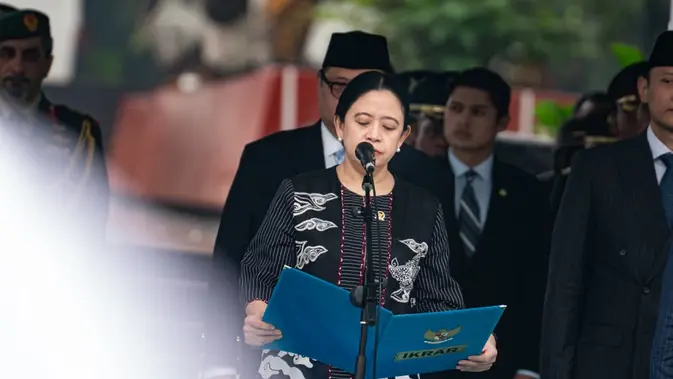 Puan Maharani Bacakan Ikrar Hari Kesaktian Pancasila di Lubang Buaya