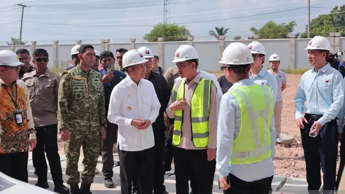 Wapres Gibran Cek Progres PSEL Palembang, Dorong Sampah Jadi Listrik