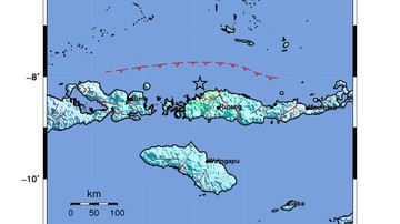 Gempa M 7,0 Guncang NTT, Warga Makassar Panik Berhamburan ke Jalan