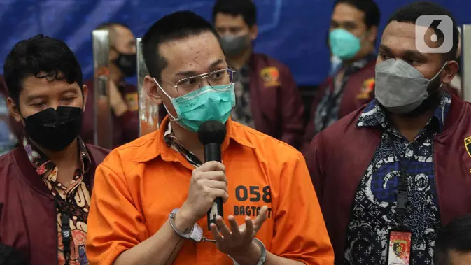 Indra Kenz Ditahan di Mabes Polri Kasus Binomo
