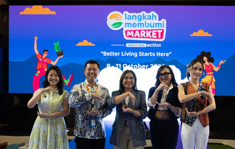 Langkah Membumi Market Blibli Tiket Action Digelar di Grand Indonesia