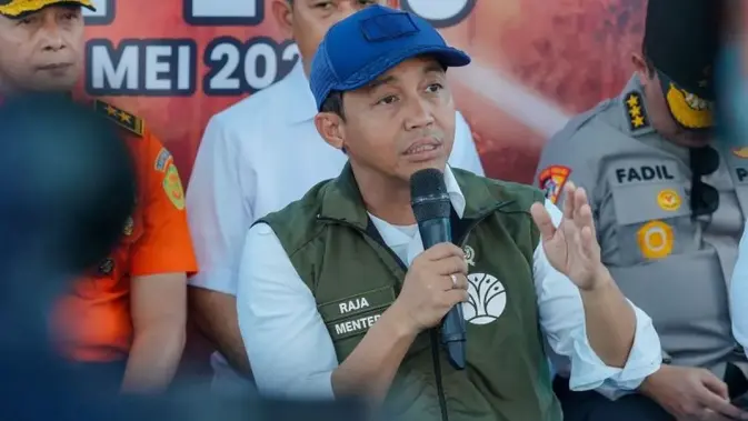 Menhut Pimpin Apel Kesiapsiagaan Karhutla di Palembang