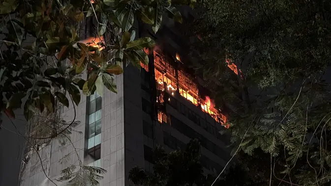 Gedung Bapenda DKI Jakarta Terbakar, Api Berhasil Dipadamkan Tanpa Korban Jiwa