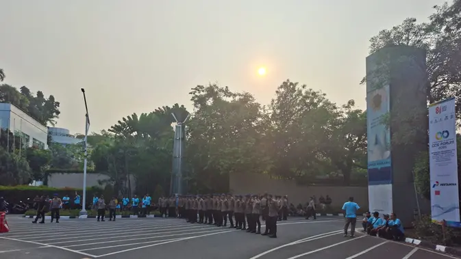 Akses Menuju Belakang Gedung DPR Ditutup
