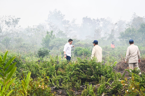 Polri: 62 Persen Lahan Terbakar Berhasil Dipadamkan dan Dikendalikan