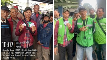 Polisi Bantah Isu Pungli Ojol di Stasiun Juanda Jakpus