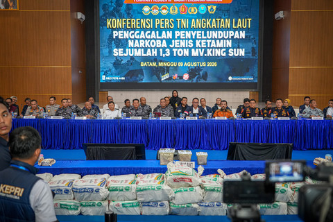 Komisi III DPR Apresiasi BNN Gagalkan Penyelundupan 1,3 Ton Ketamine di Natuna