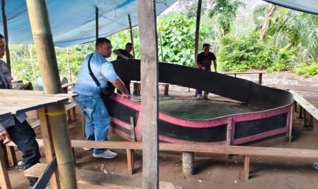 Polres Pasaman Barat Bongkar Gelanggang Sabung Ayam di Kinali