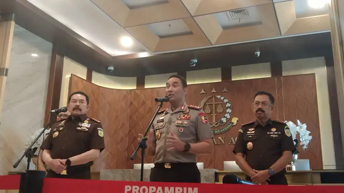 Kapolri Suyudi Ario Seto Kunjungi Kejaksaan Agung, Bertemu Jaksa Agung