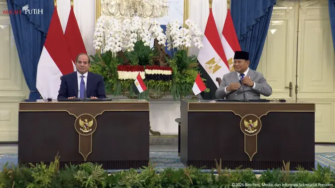Presiden Mesir El-Sisi Tiba di Indonesia untuk Kunjungan Kenegaraan