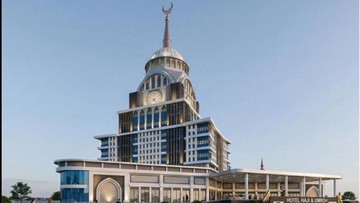 Pemkab Bogor Bangun Embarkasi Haji Bergaya Zamzam Tower di Cibinong