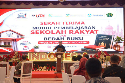 Kemensos Terima 1.018 Modul Pembelajaran Sekolah Rakyat dari UPI
