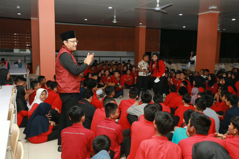 Mensos Gus Ipul Pimpin Ikrar Anti-Perundungan Siswa Sekolah Rakyat Jakarta