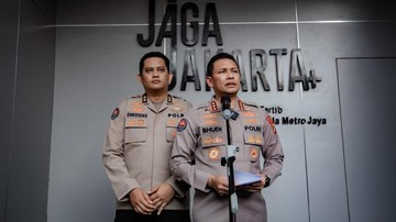 Polda Metro Jaya Gelar Pengamanan Humanis Kawal Aksi Buruh