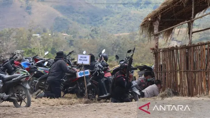 TNI-Polri Perketat Pengamanan FBLB ke-34 di Kampung Walesi Pascapenembakan