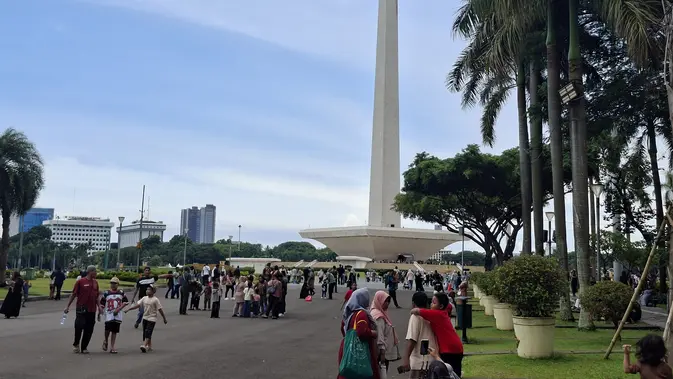 Monas Tak Tergeser Sebagai Primadona Libur Lebaran