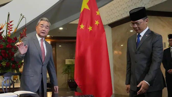 Sugiono-Wang Yi Perkuat Kemitraan Strategis Indonesia-China