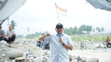 Prabowo Pastikan Bangun Jembatan Anduriang, Anggaran Rp47 Miliar