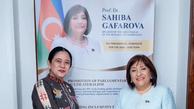 Ketua DPR Puan Maharani Bertemu Ketua Parlemen Azerbaijan di IPU ke-153