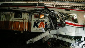 KNKT Ungkap Rekonstruksi Pengereman KA Anggrek dalam Insiden Tabrakan Bekasi
