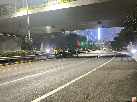 Akses Tol Dalam Kota Jakarta Masih Ditutup Pagi Ini