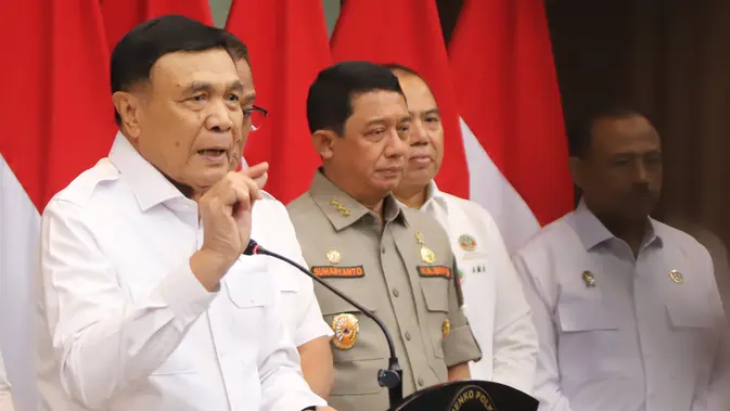 Menko Polkam Pimpin Rakor Karhutla, Bahas Lahan Terdampak 107 Ribu Hektare