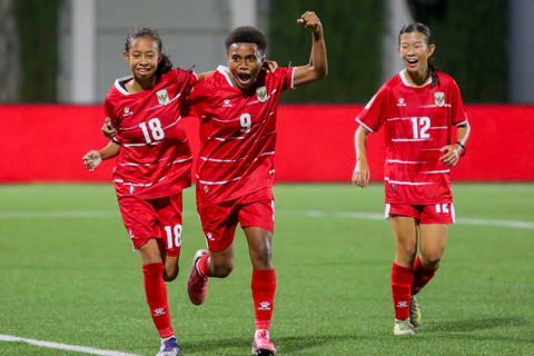 Garuda Pertiwi U-16 Tekuk Malaysia 3-0 dan Lolos Semifinal Srikandi Merdeka Cup