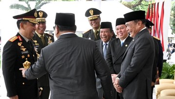Kehadiran Tiga Pemimpin Tampak Kompleks dalam Upacara Praspa 2026