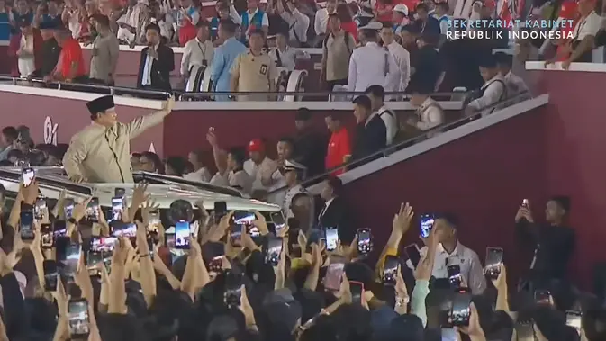 Rangkaian HUT ke-81 RI di Monas Berlangsung Meriah
