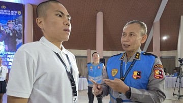 Calon Taruna Asal Kalteng Cetak Rekor Lari di Seleksi Akpol